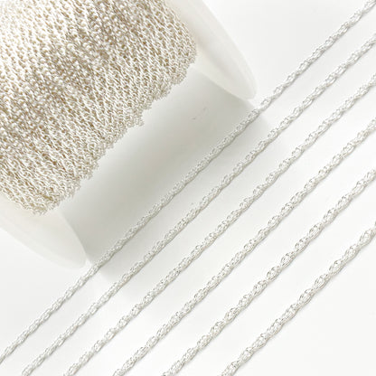 Sterling Silver Rope Chain