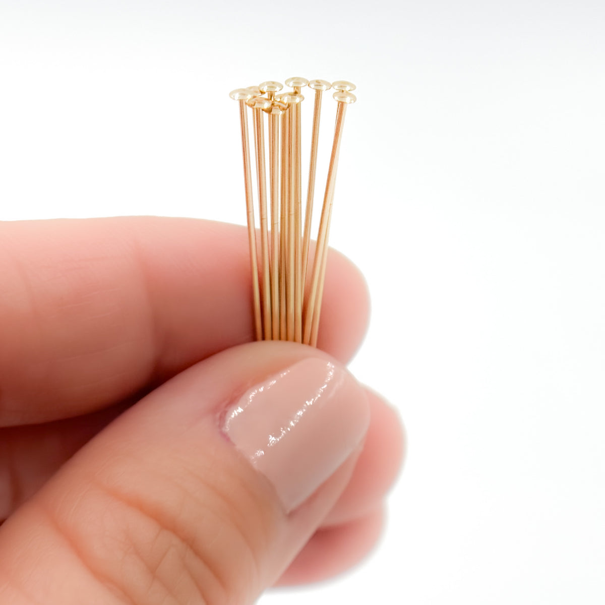 Gauge Gold-filled Flat 1.5 Inch Headpin