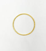 Load image into Gallery viewer, BS6-GP. Sterling Silver Gold Plated Circle Connector 35mm
