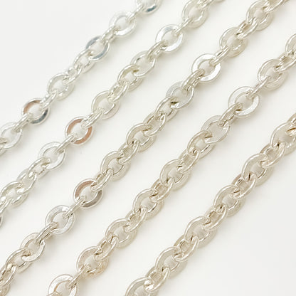Sterling Silver Cable Chain