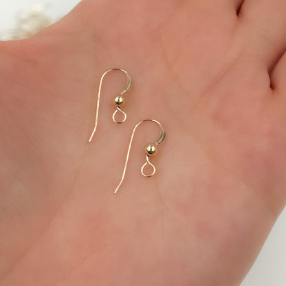 Gold-Filled Ball Ear Wire