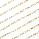 Load image into Gallery viewer, XM/2531CTT. 14k Gold Filled and Sterling Silver 1 Long and 3 Short Link Chain
