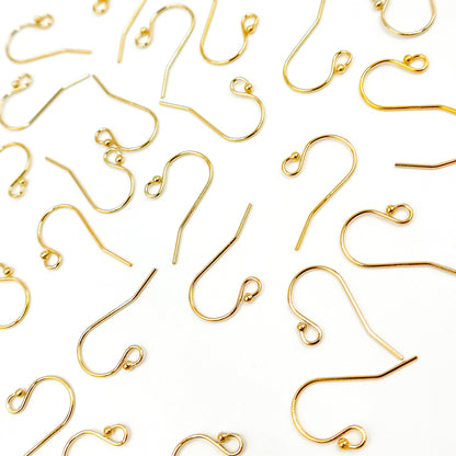 Gold-filled Ball Ear Wire