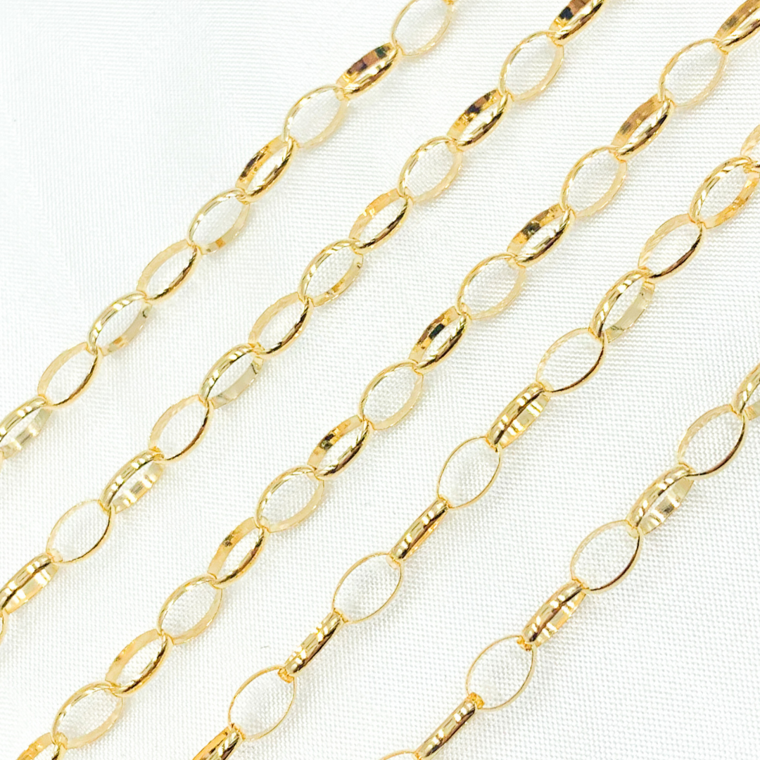 14K Gold Filled Oval Link Chain