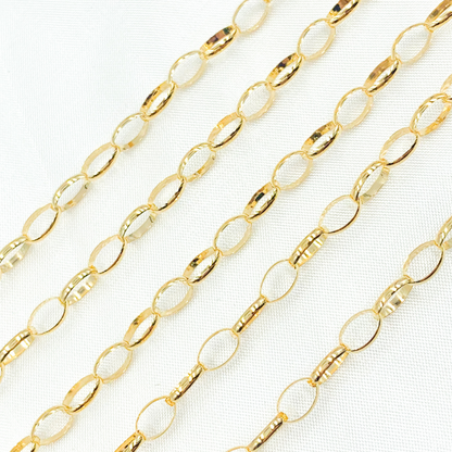 14K Gold Filled Oval Link Chain
