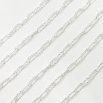 Load image into Gallery viewer, Y42SS. Sterling Silver Diamond Cut Paperclip Chain
