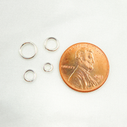 925 Sterling Silver Open Jump Rings