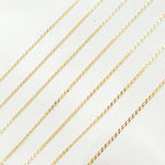 Load image into Gallery viewer, 028GRT2byFt. 14K Solid Gold Long Curb Chain
