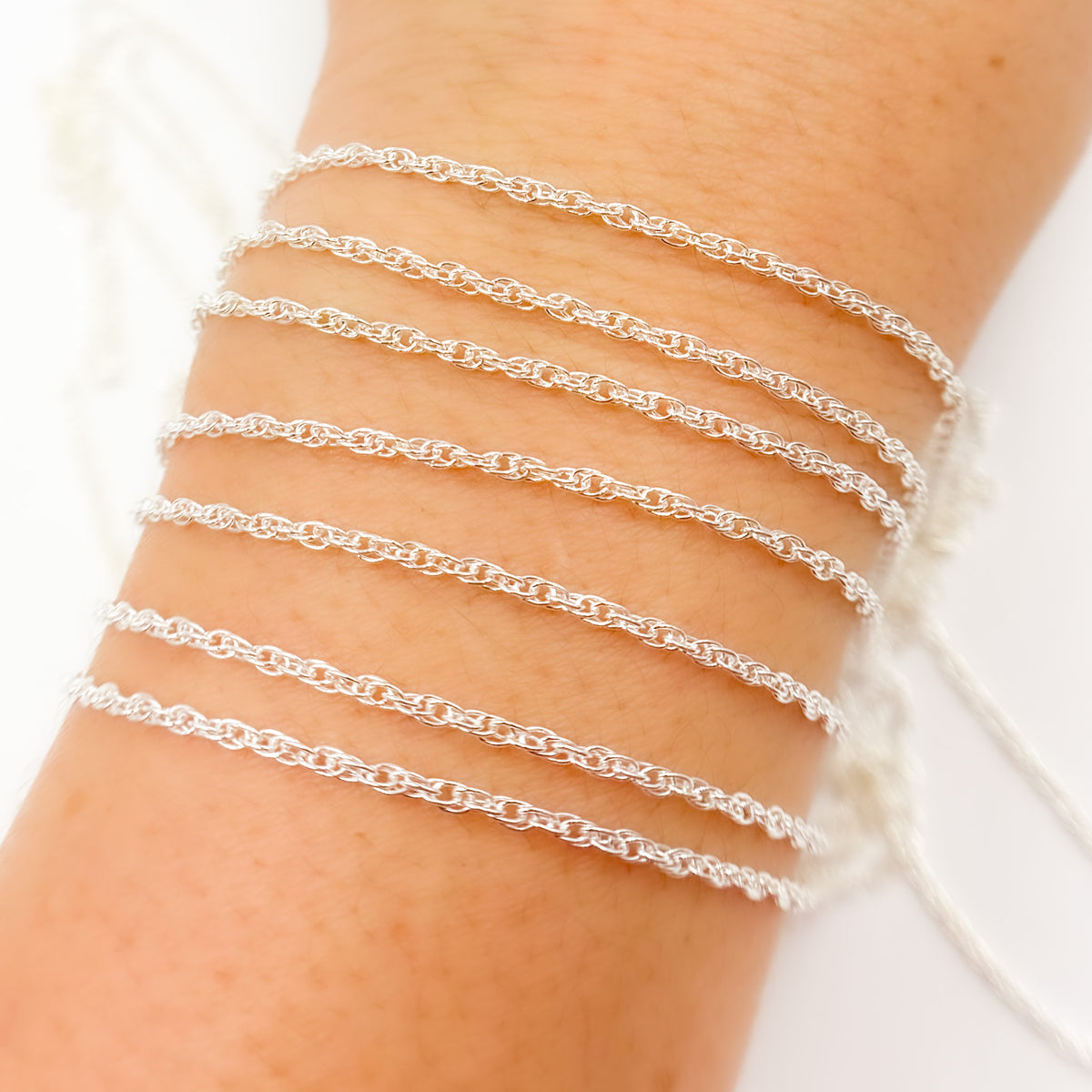 Sterling Silver Rope Chain
