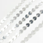 Load image into Gallery viewer, V131SS. Sterling Silver Heart Link Chain
