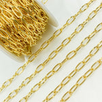 Load image into Gallery viewer, Gold Plated 925 Sterling Silver Oval Link Chain. V14GP
