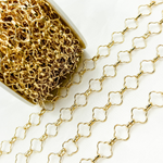 Load image into Gallery viewer, V157GP. Gold Plated 925 Sterling Silver Flower Link
