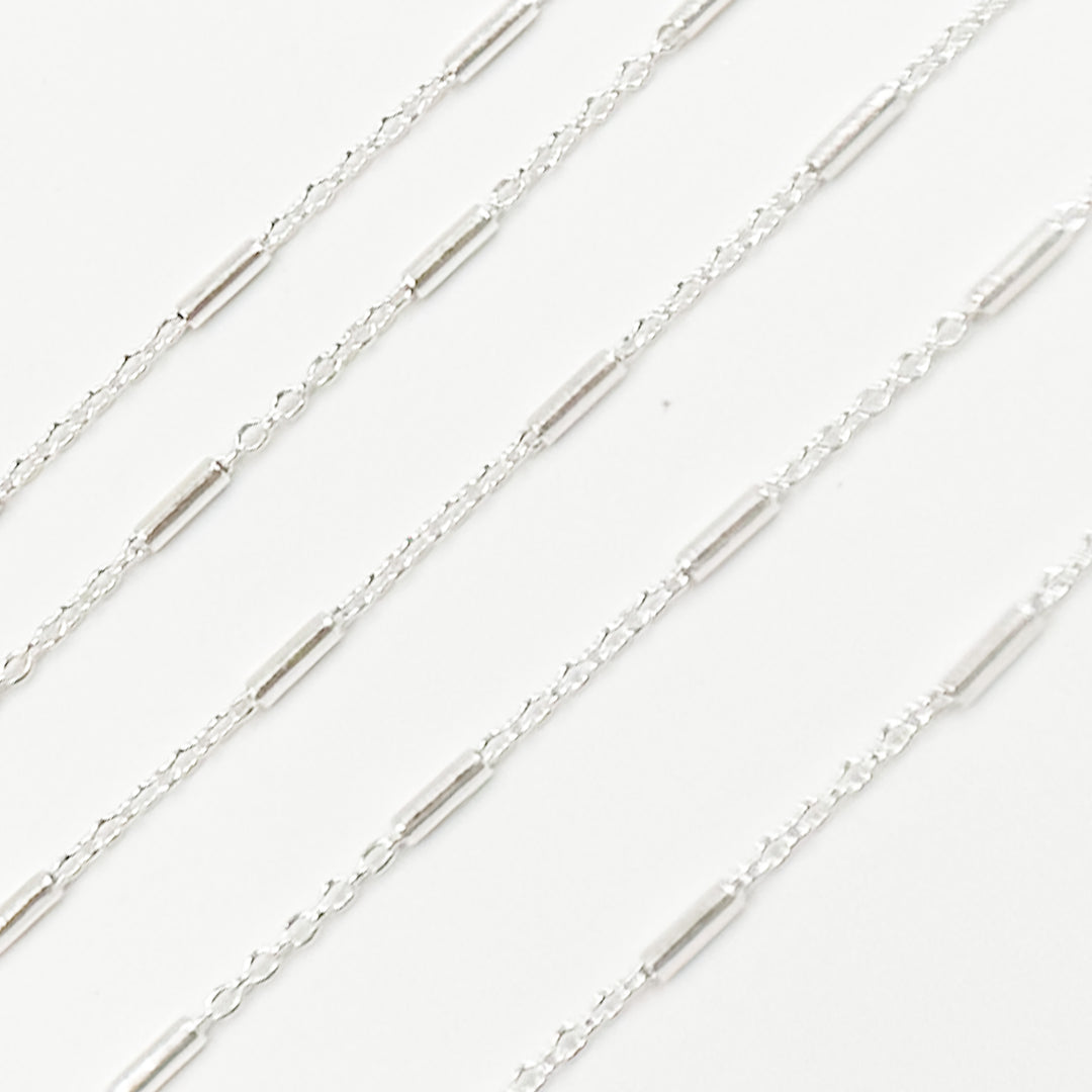 Y132SS. Sterling Silver Tube Chain