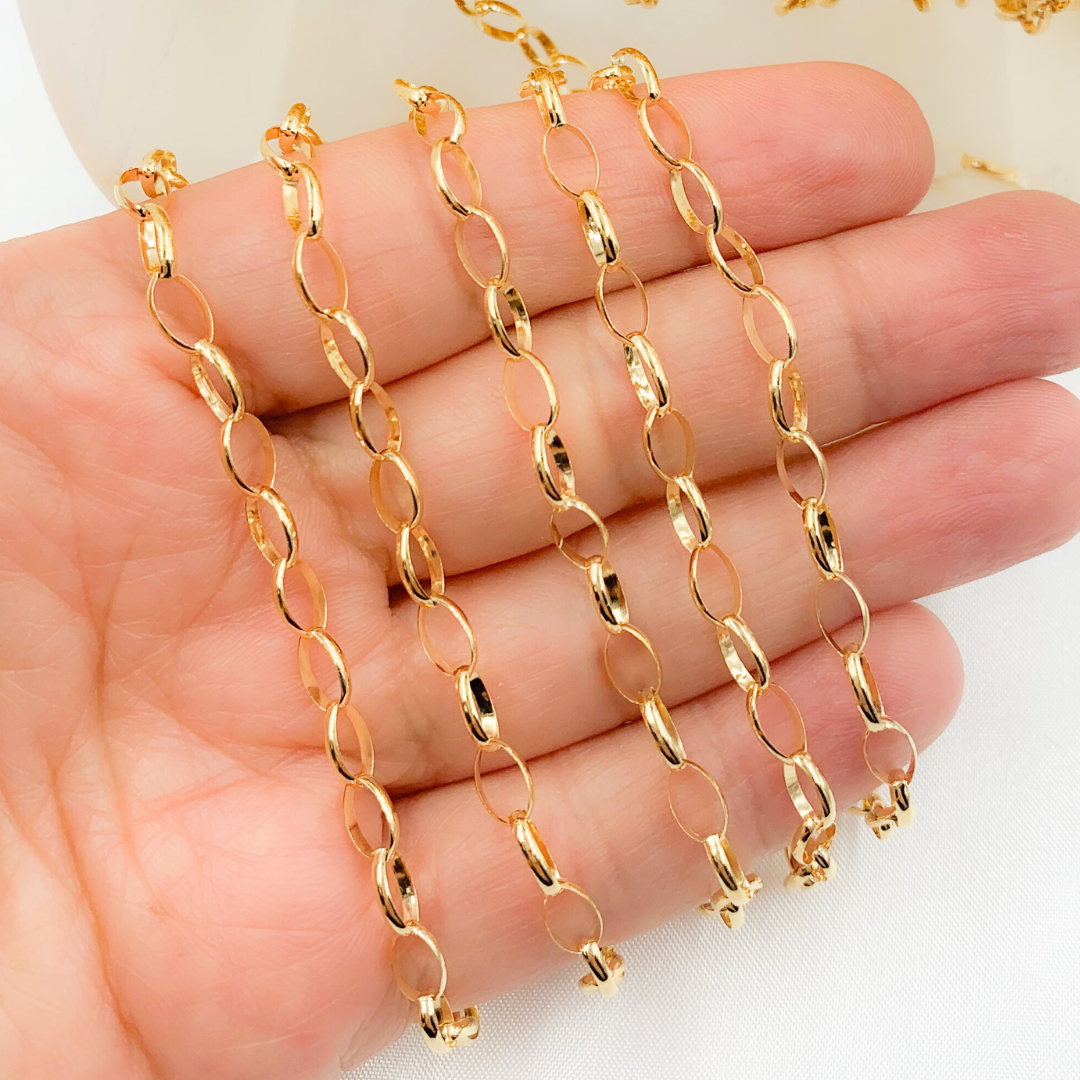 14K Gold Filled Oval Link Chain