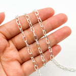 Load image into Gallery viewer, Buy Now 925 Sterling Silver Elongated Twisted and Plain Cable Link Chain
