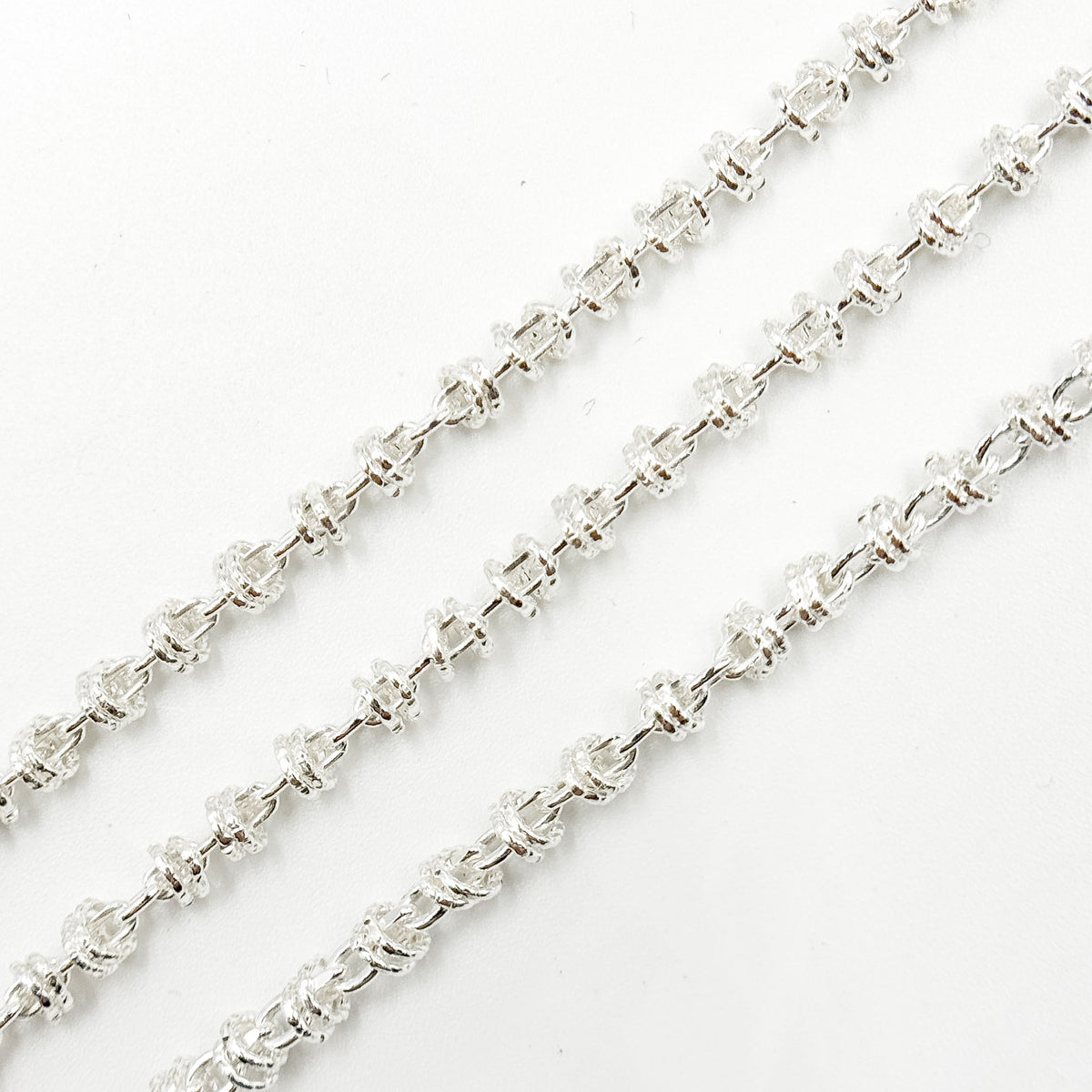 Z121SS. Sterling Silver Fancy Cable Chain
