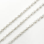 Load image into Gallery viewer, Z121SS. Sterling Silver Fancy Cable Chain