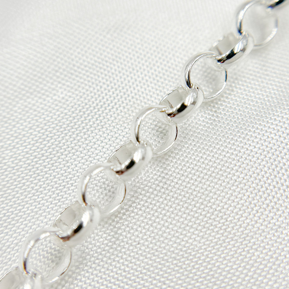 Sterling Silver Rolo Link Chain