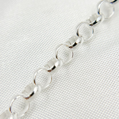 Sterling Silver Rolo Link Chain