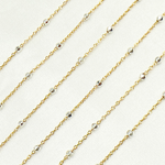 Load image into Gallery viewer, 1186GF. 14k Gold Filled with 925 Sterling Silver Beads Satellite Chain.
