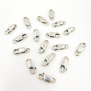 12MM Oxidized Sterling Silver Lobster Clasp