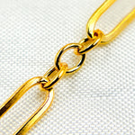 Load image into Gallery viewer, 333F. 14K Gold-Filled Flat Long &amp; Short Links Chain
