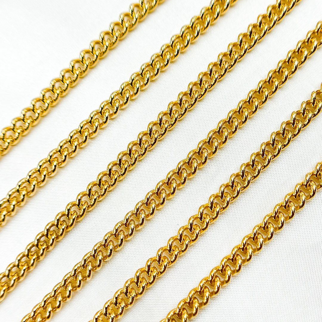 SB3CGF. Gold Filled Curb Chain