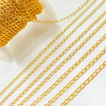 Load image into Gallery viewer, 2508CHR. 14K Gold Filled Flat Curb Chain
