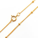 Load image into Gallery viewer, 14K Gold-Filled Satellite Ball Finished Necklace
