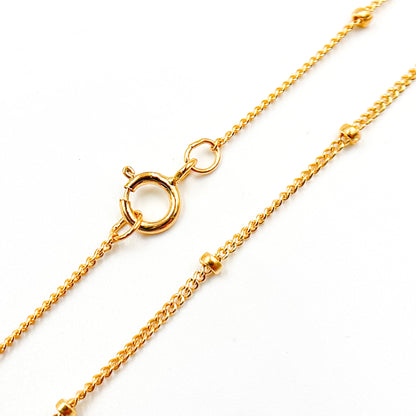 14K Gold-Filled Satellite Ball Finished Necklace