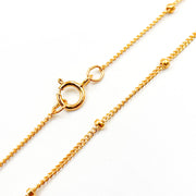 14K Gold-Filled Satellite Ball Finished Necklace