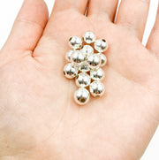 9MM Sterling Silver Seamless Beads