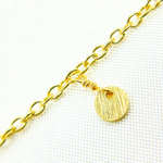 Load image into Gallery viewer, Disc Shape 4mm Dangle Wire Chain. 311D