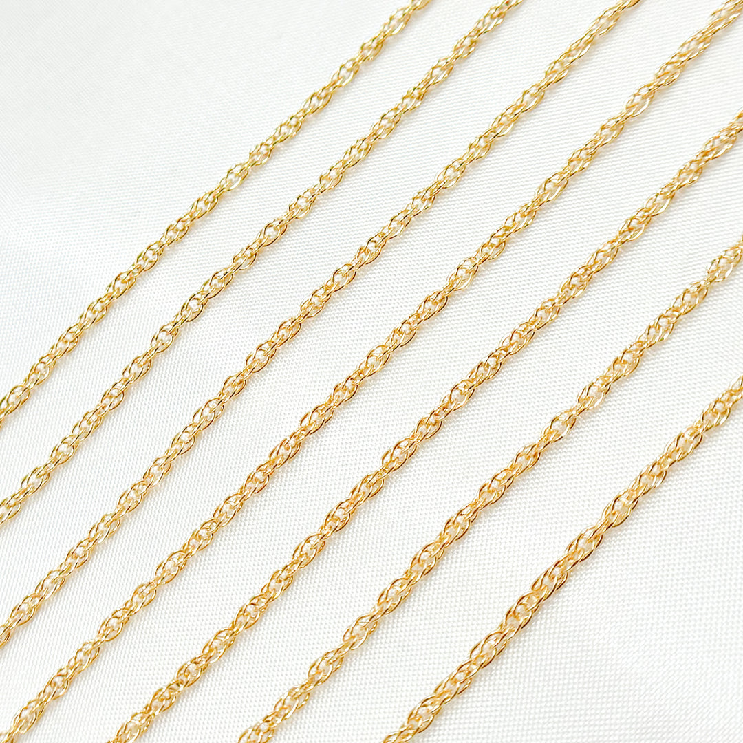 13RGF. 14K Gold Filled Rope Chain