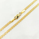 Load image into Gallery viewer, 035R03AC2T2. 14K Solid Gold Bismark Link Chain
