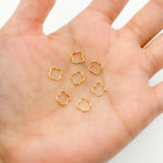 Load image into Gallery viewer, V293MGF. 14k Gold Filled Clover Charm
