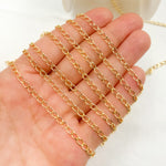 Load image into Gallery viewer, 2508CHR. 14K Gold Filled Flat Curb Chain
