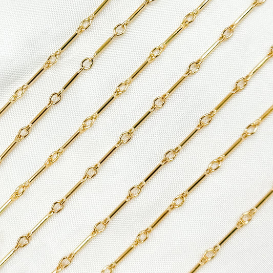 14K Gold Filled Bar Chain