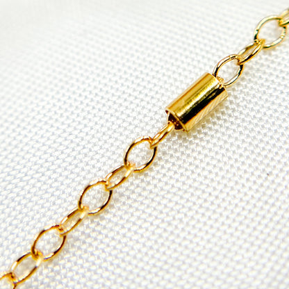  14K Gold-Filled Tube Size Satellite Chain
