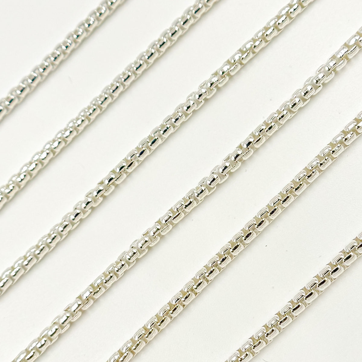Sterling Silver Smooth Box Chain