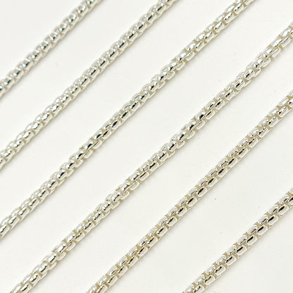 Sterling Silver Smooth Box Chain