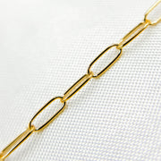 14K Gold-Filled Smooth Paperclip Finished Necklace