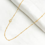 Load image into Gallery viewer, 444Necklace. 14K Gold-Filled Satellite Ball Finished Necklace
