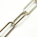 Load image into Gallery viewer, Y138OX. Oxidized Sterling Silver Round Paperclip Necklace
