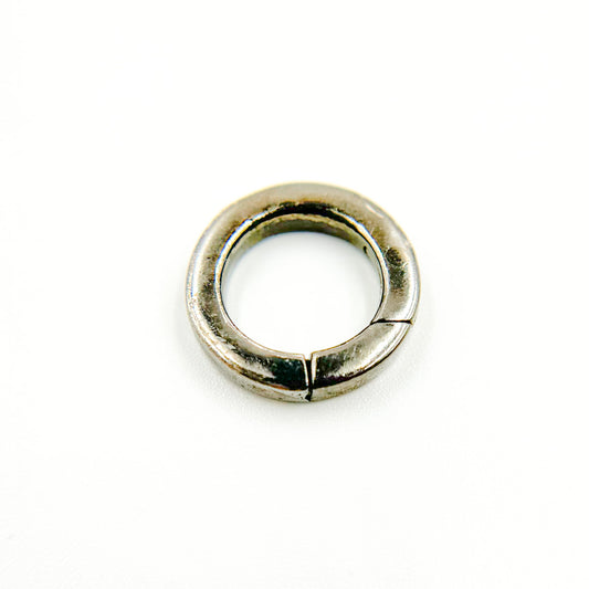 Sterling Silver Round Hinge Clasp