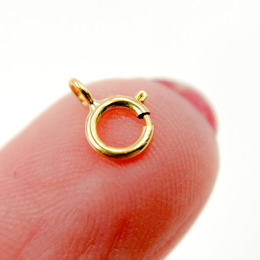 GFSRC1. 5mm Gold Filled Spring Ring Clasp