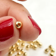 5MM Gold Filled Seamless Beads