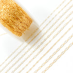 Load image into Gallery viewer, 161TDGF. 14k Gold Filled Smooth Long and Short Dapped Link Chain