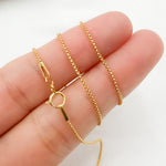 Load image into Gallery viewer, 942SRNecklace. 14k Gold Filled Box Finished Necklace
