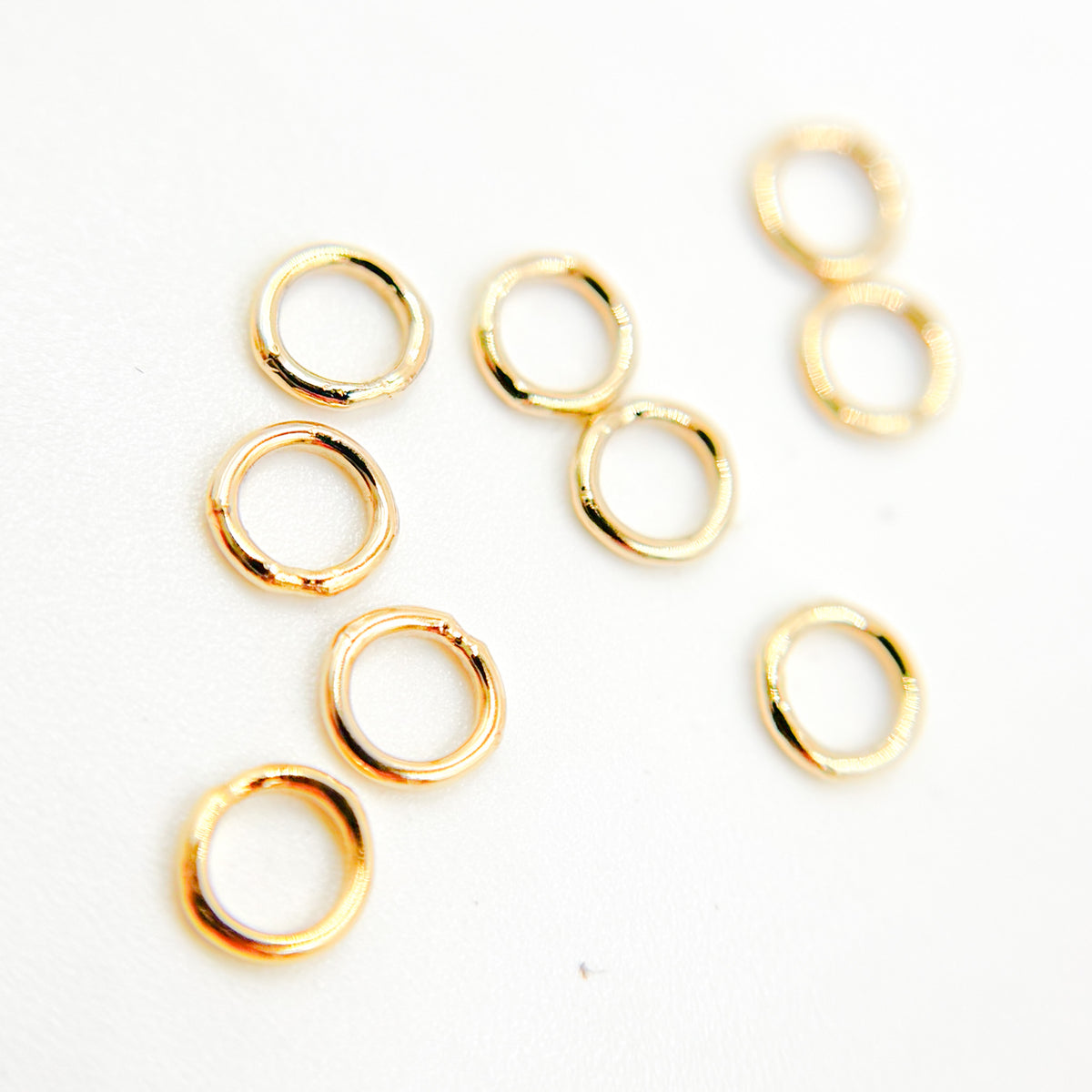 22 Gauge Close Gold Filled Jump Ring